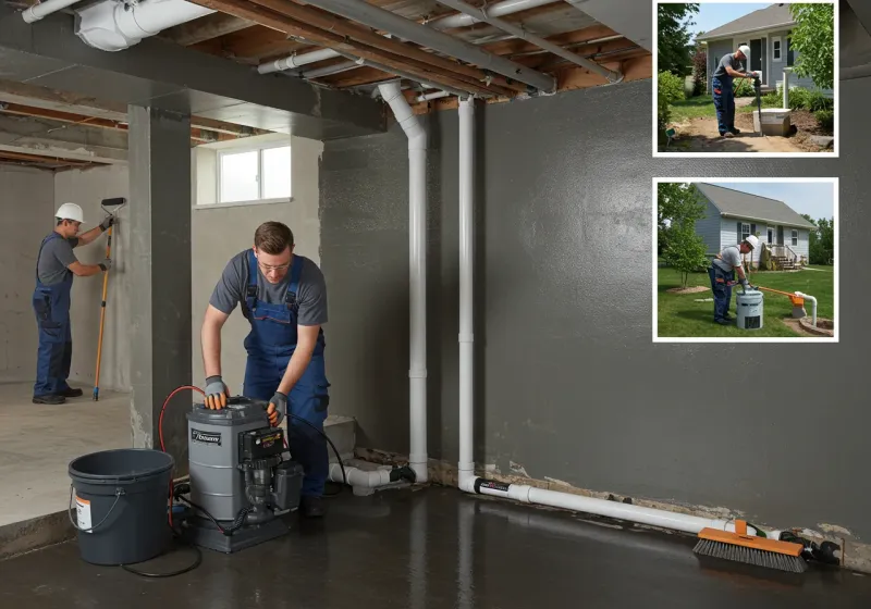 Basement Waterproofing and Flood Prevention process in Avilla, IN